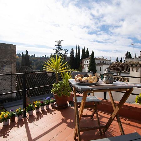 グラナダMirador Alhambra - 2 Private Terraces - Wifi -アパートメント エクステリア 写真