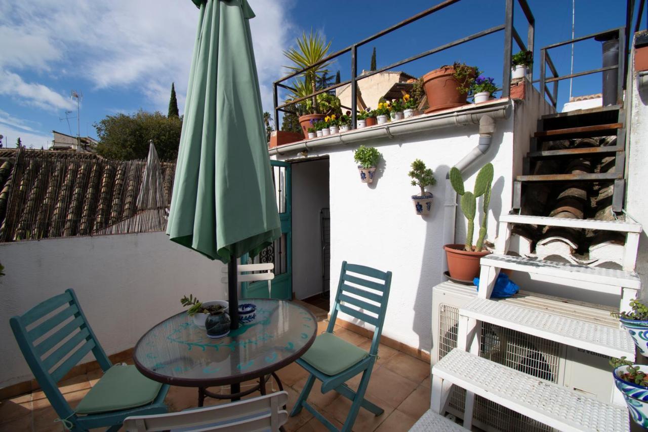 グラナダMirador Alhambra - 2 Private Terraces - Wifi -アパートメント エクステリア 写真