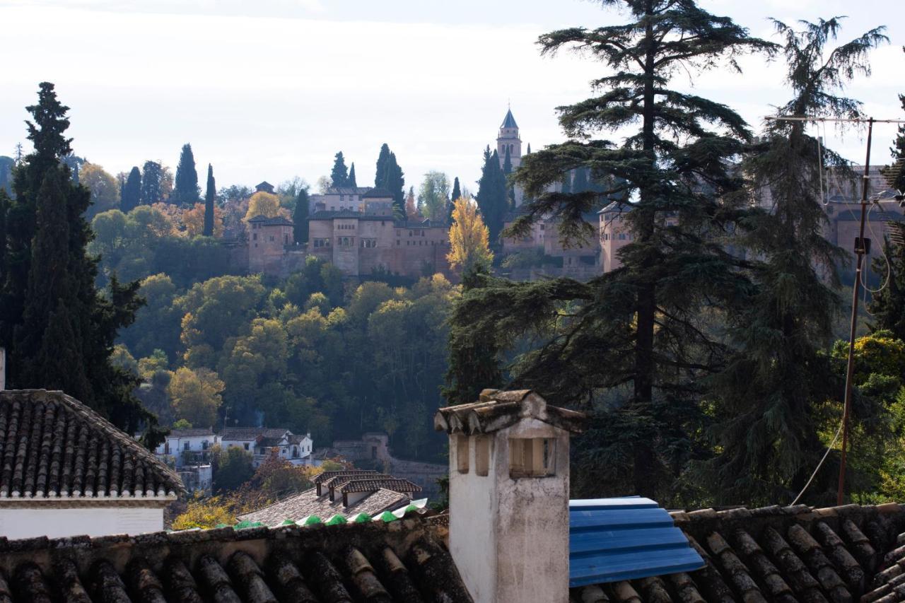 グラナダMirador Alhambra - 2 Private Terraces - Wifi -アパートメント エクステリア 写真
