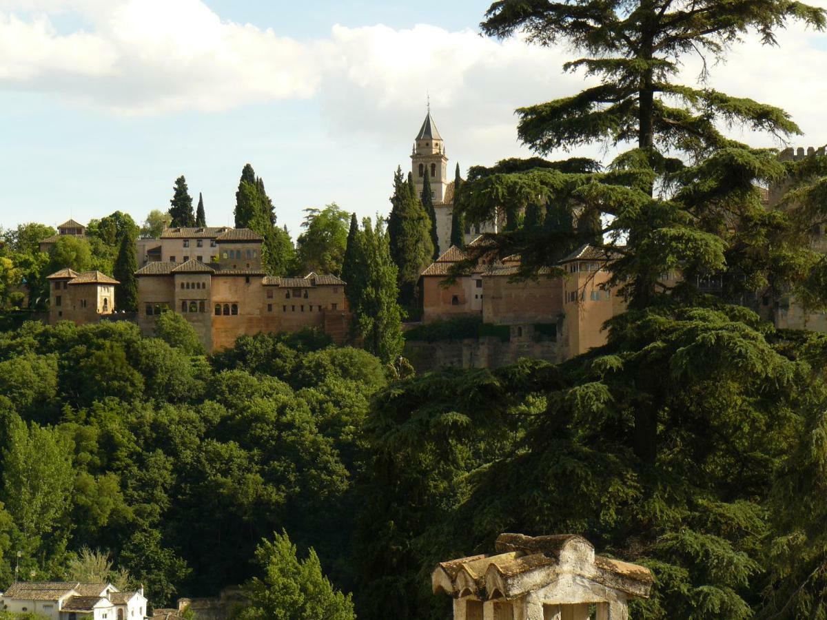 グラナダMirador Alhambra - 2 Private Terraces - Wifi -アパートメント エクステリア 写真
