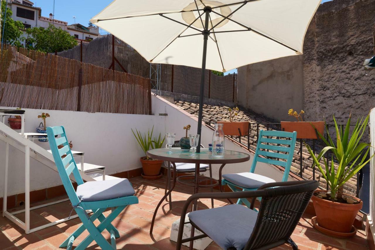 グラナダMirador Alhambra - 2 Private Terraces - Wifi -アパートメント エクステリア 写真