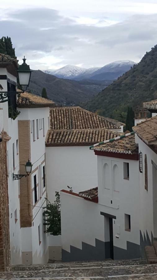グラナダMirador Alhambra - 2 Private Terraces - Wifi -アパートメント エクステリア 写真